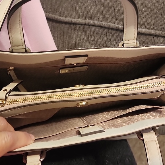 Kate Spade Beige Satchel Bag